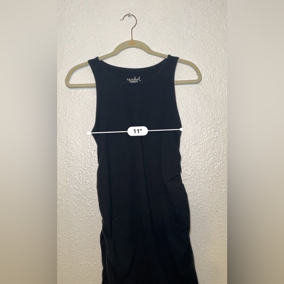 Isabel Maternity black fitted tank dress size medium - Picture 3 of 6